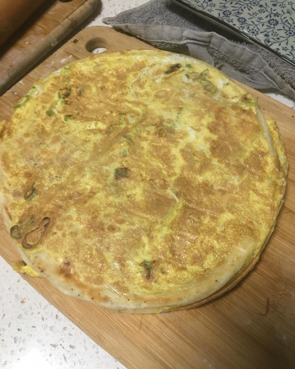 汤氏烙饼沾鸡蛋