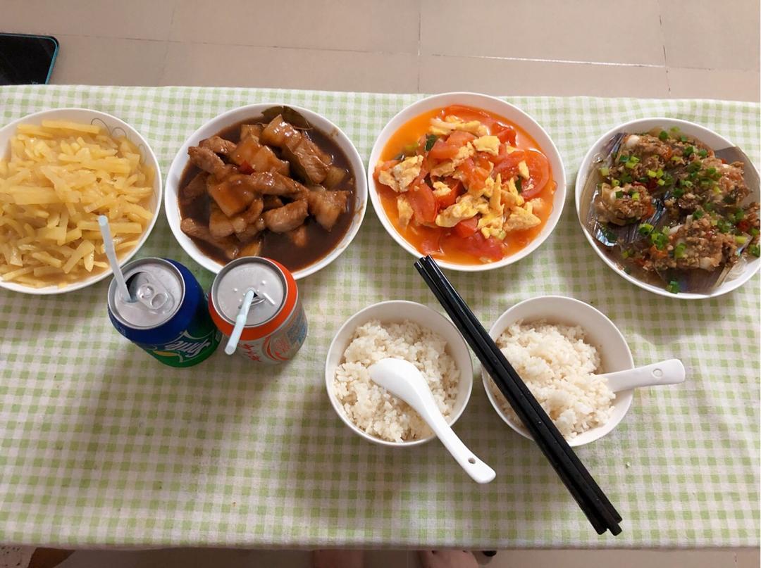 蒜蓉粉丝蒸带子