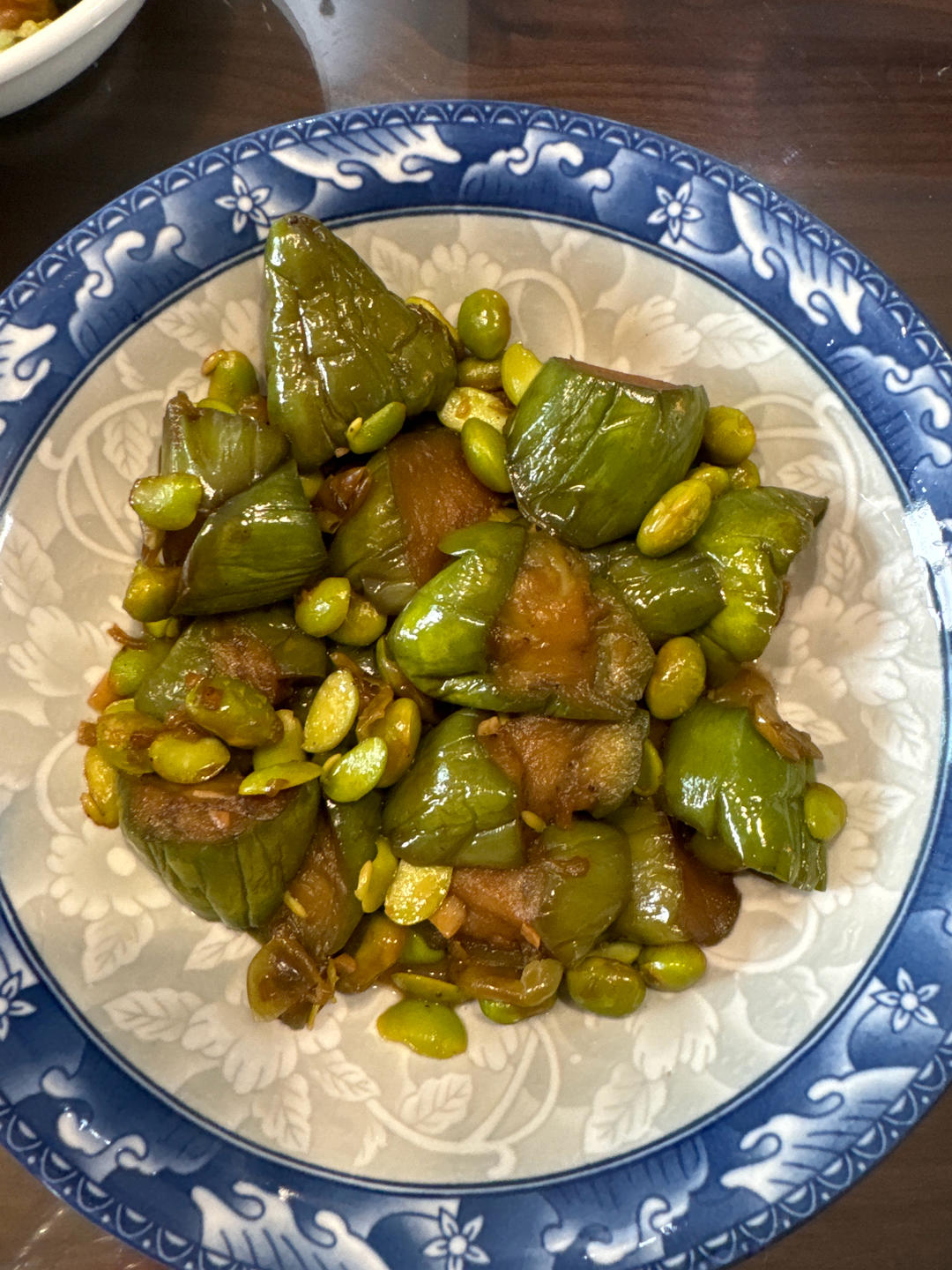 红烧茄子毛豆