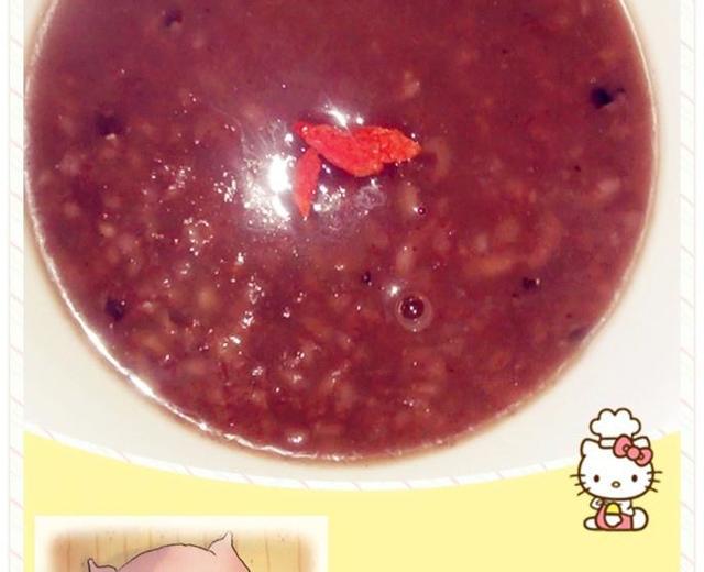 暖胃红豆粥的做法