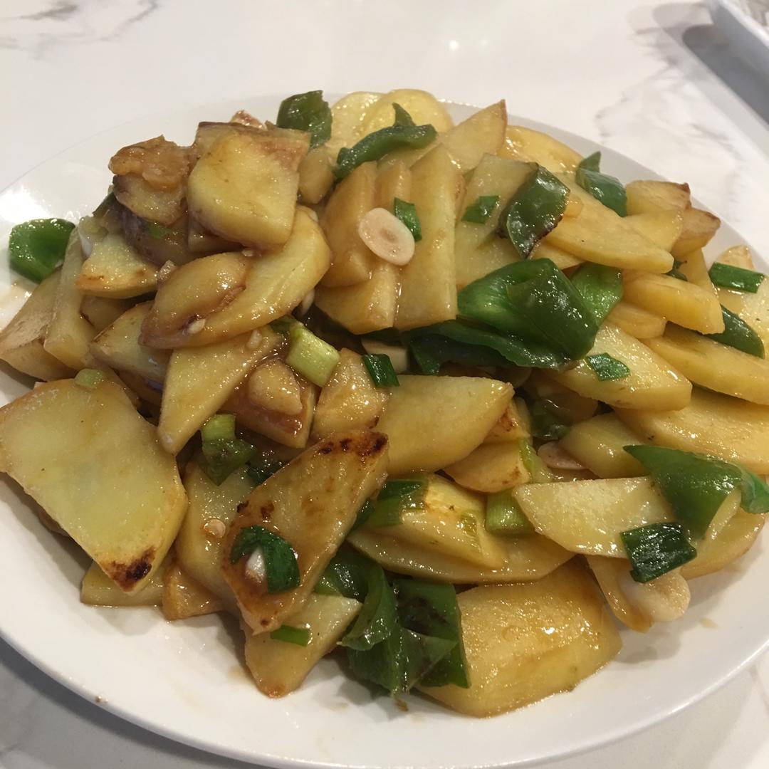家常炒土豆片