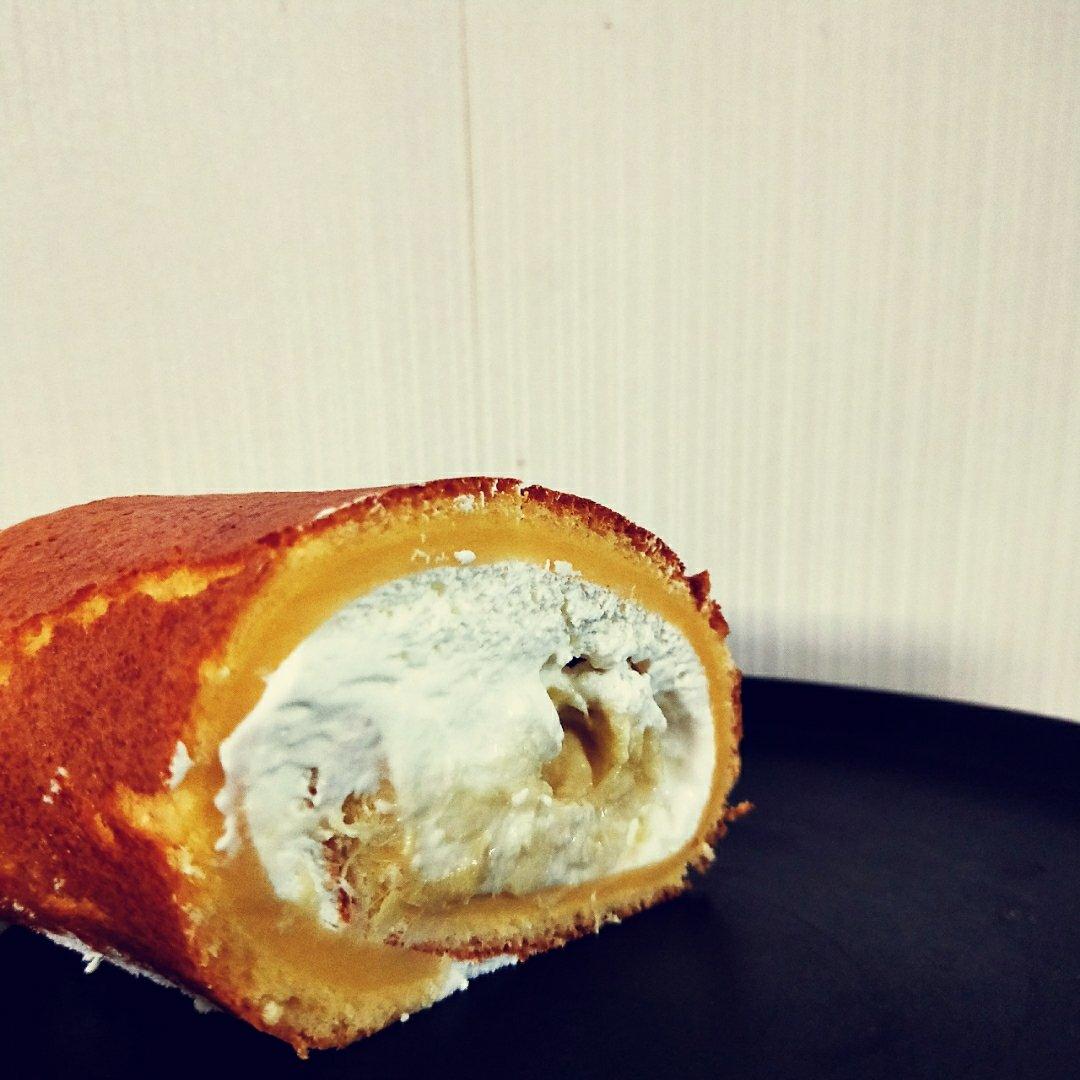 胖乎乎奶油芒果卷/不开裂不掉皮全过程详细图解烘焙视频/蛋糕篇6：「厚卷」