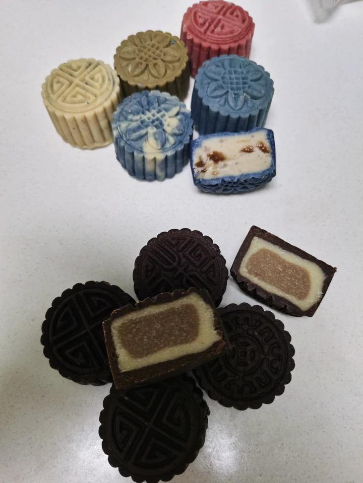 摩卡咖啡月饼(免烤)