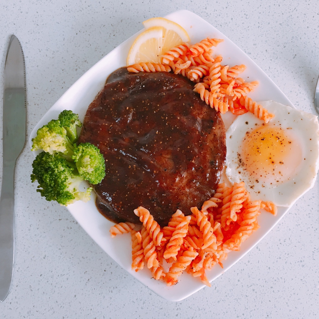 黑椒牛排