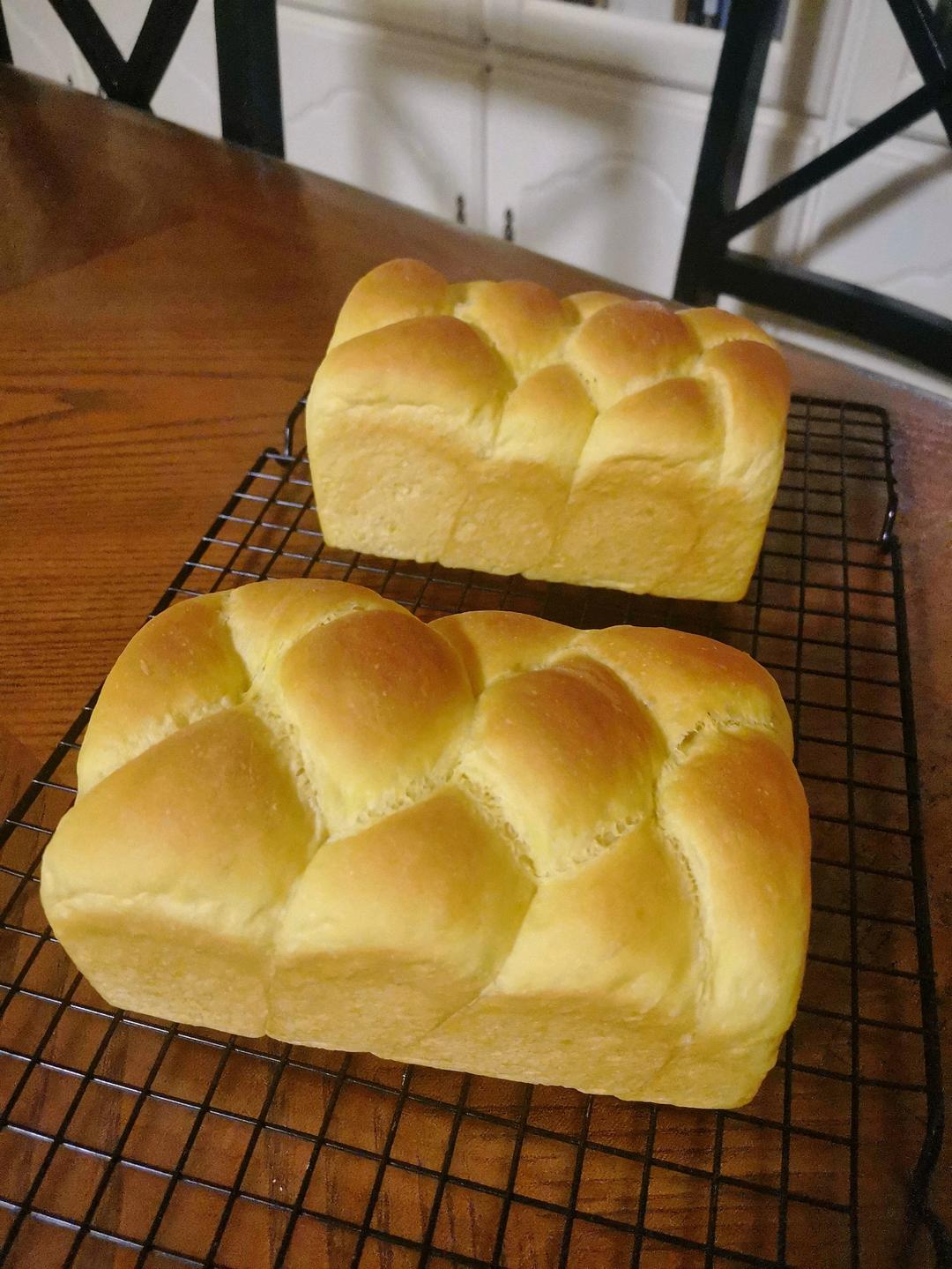 牛奶胡萝卜辫子土司——超软