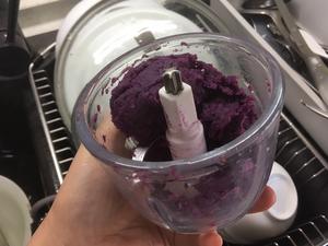 紫薯蛋糕饼的做法 步骤2