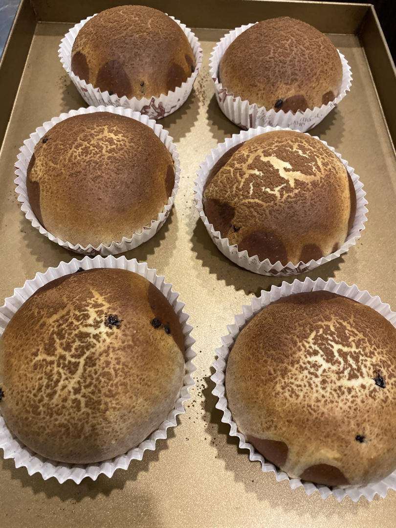 蘑菇云巧克力面包