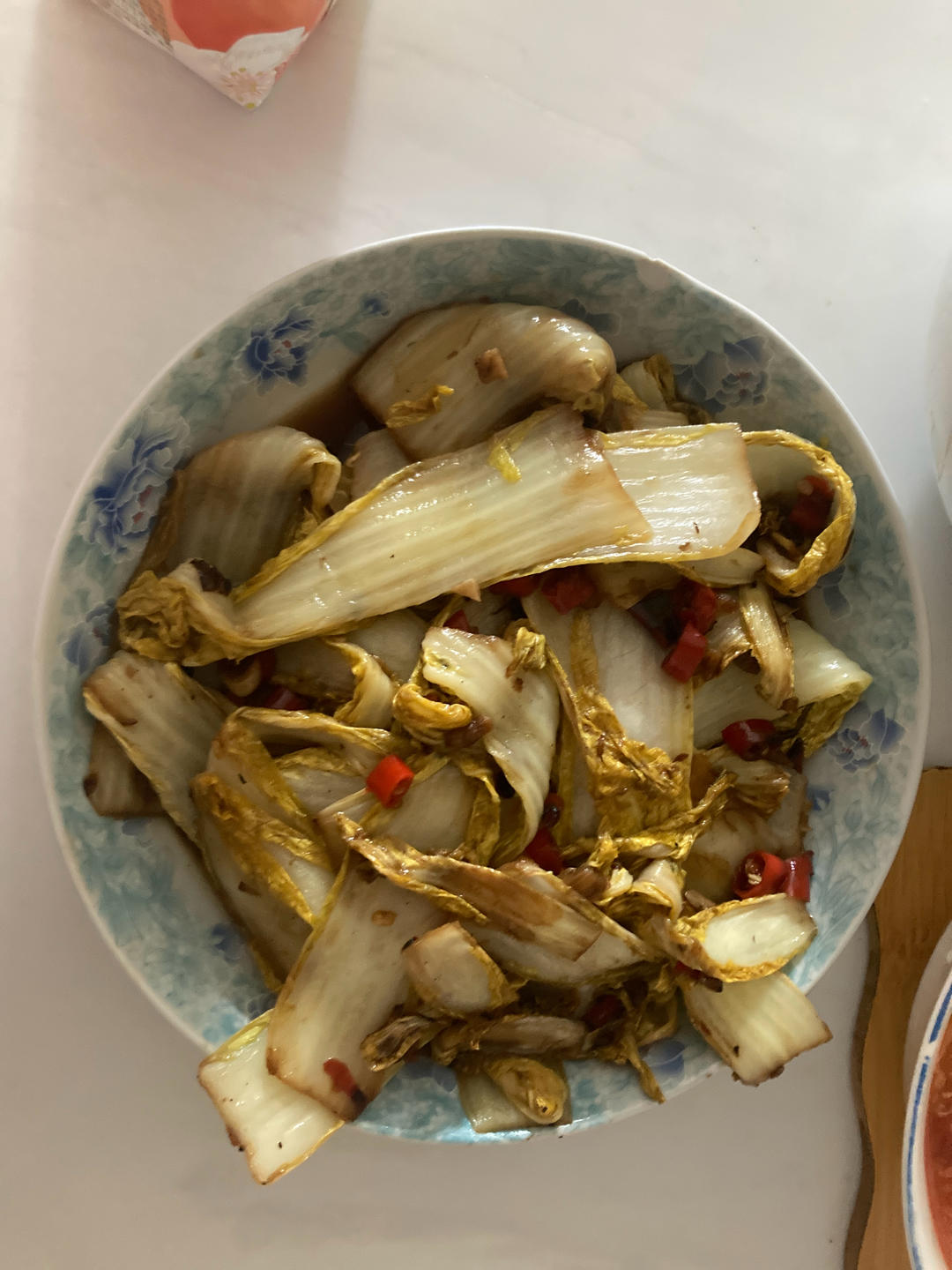 酸辣娃娃菜