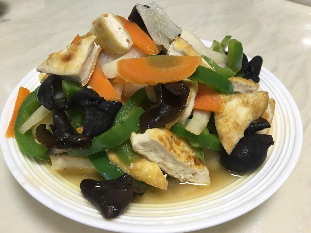 豆干什锦小炒