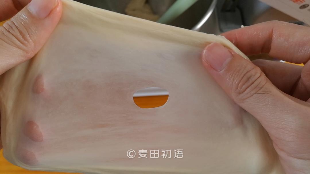 轻松揉出手套膜的水合法揉面