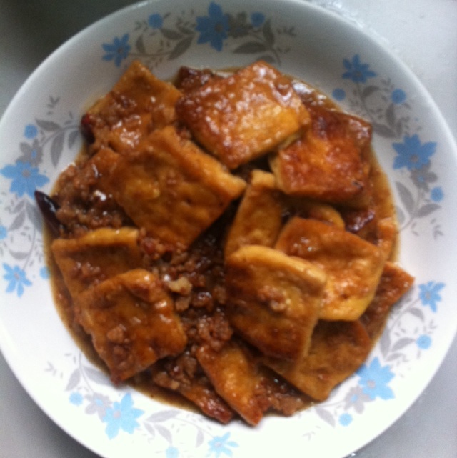 肉末豆腐