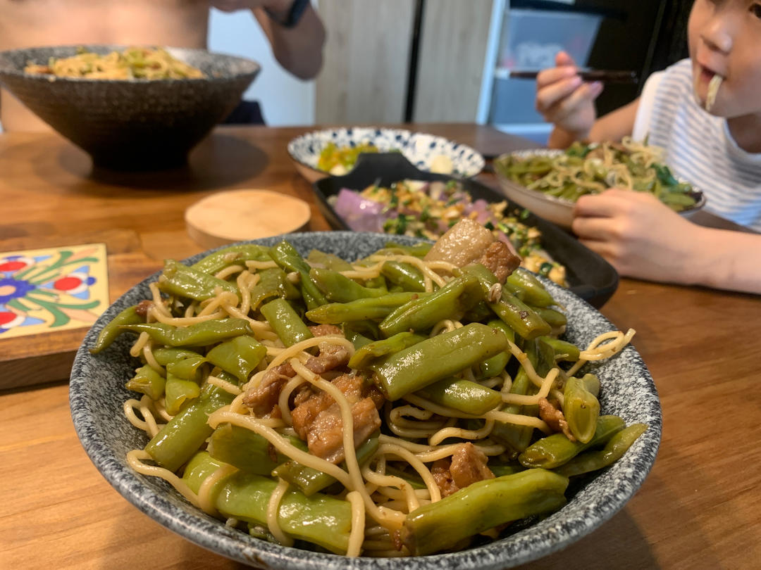 豆角焖面