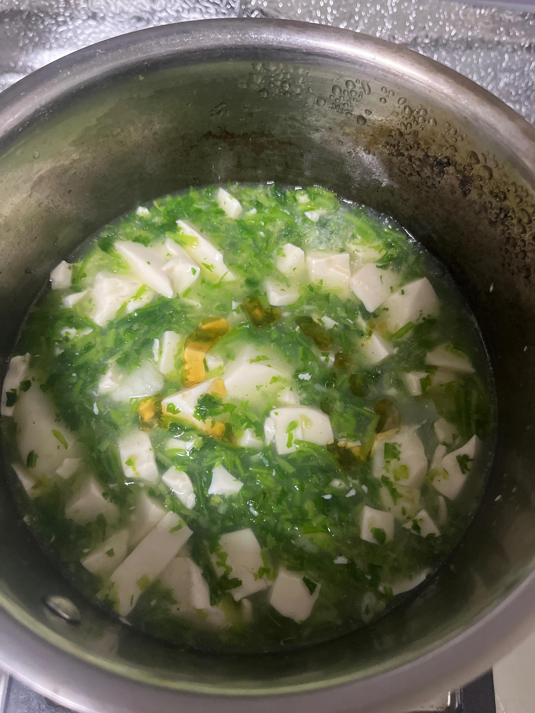 荠菜豆腐羹