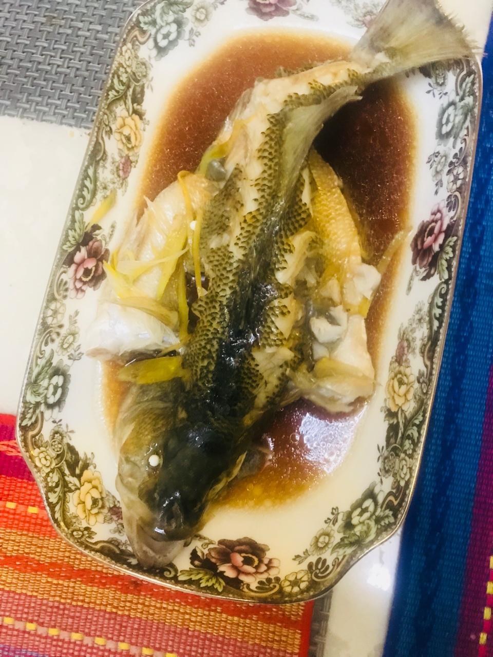 超入味清蒸鱼～清蒸鲈鱼桂花鱼（家常独创）