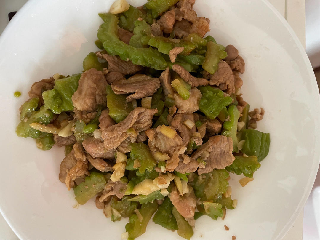 苦瓜炒肉