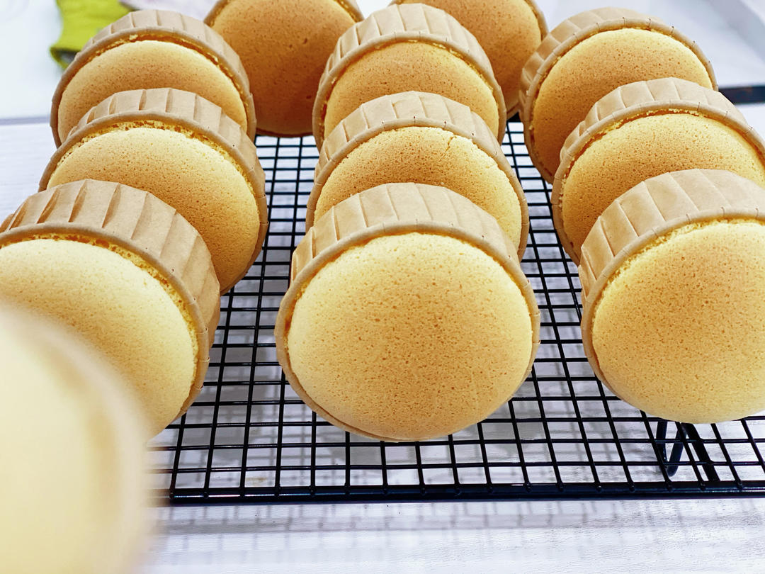 纸杯蛋糕 8寸戚风蛋糕的量