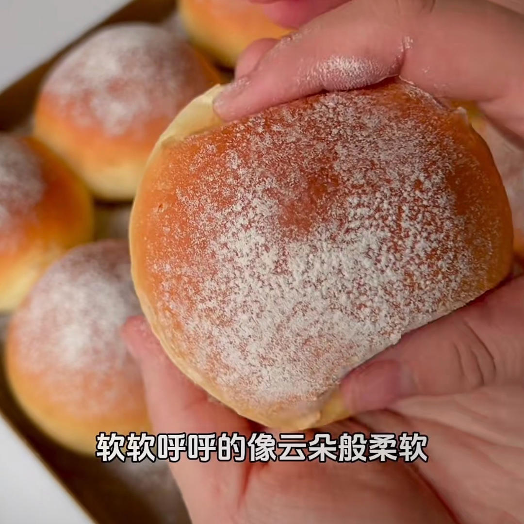 纯奶手撕吐司的做法 步骤1