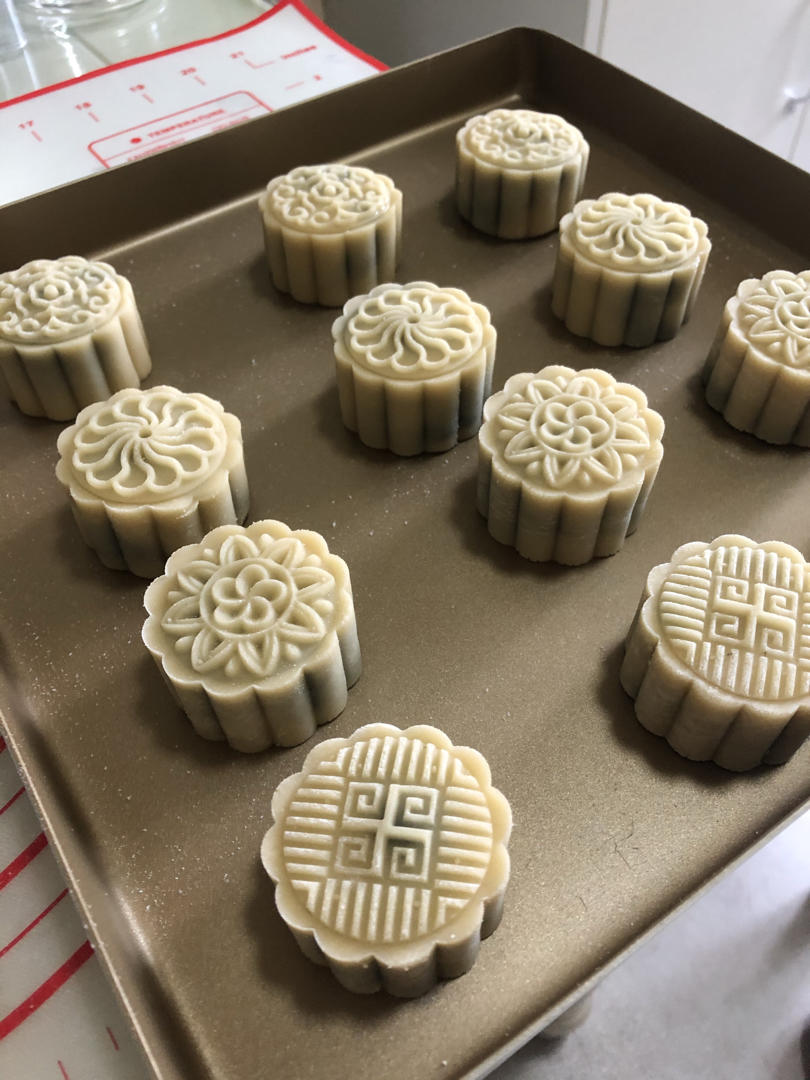 🔥如何做出不塌陷不鼓腰花纹清晰的月饼（超详细的步骤和方法）