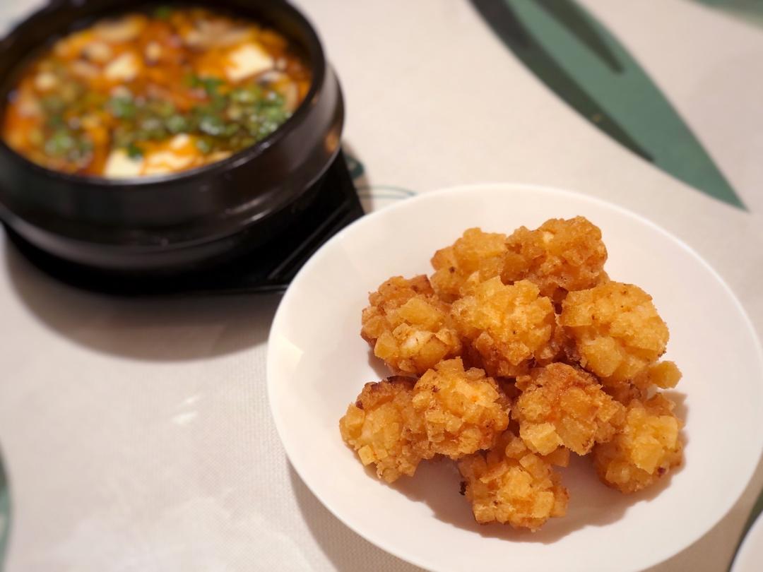 炸吐司虾球