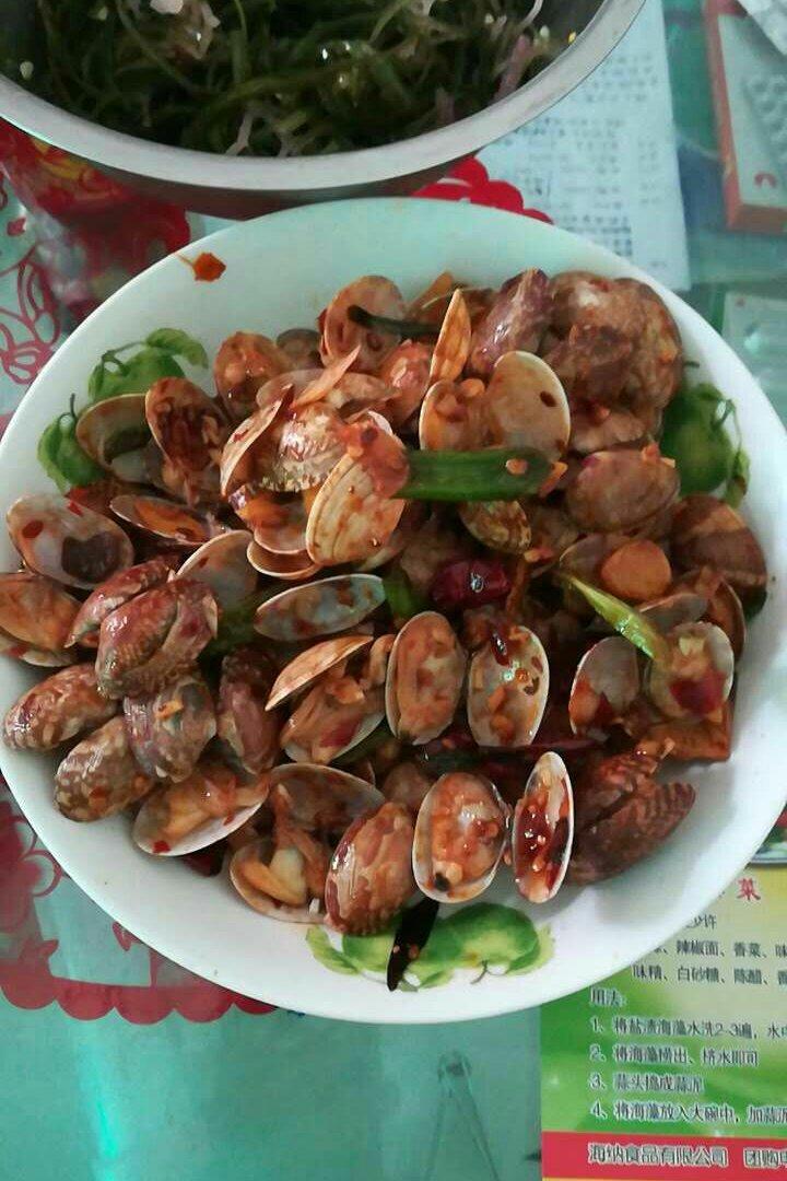 辣炒花甲
