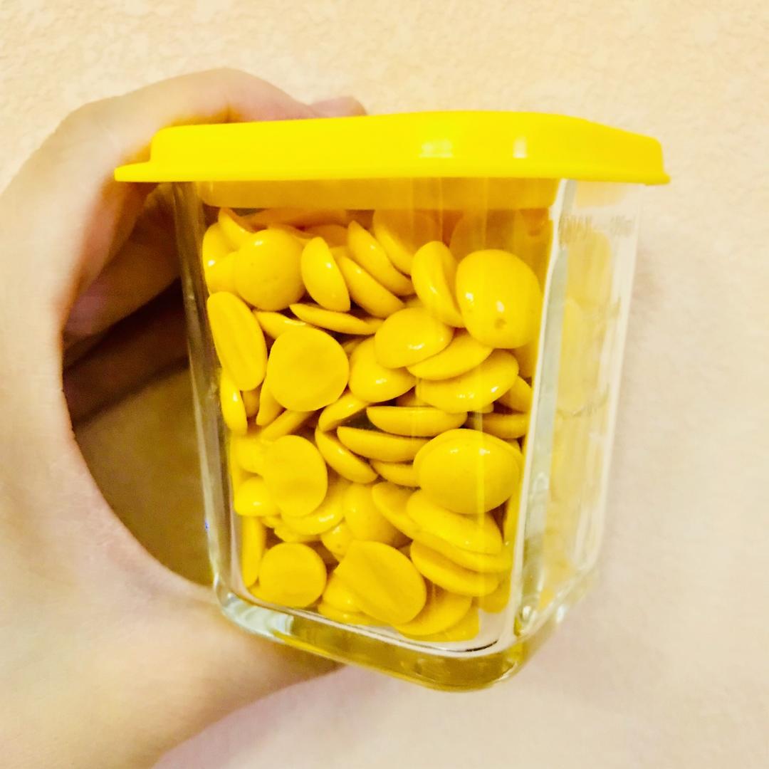 入口即化的无添加蛋黄溶豆