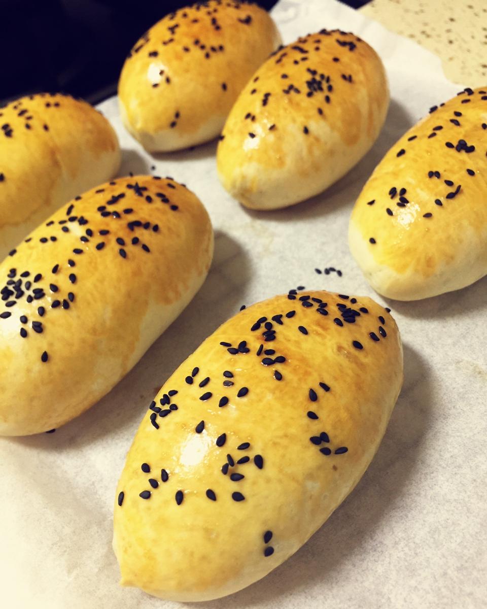 肉松沙拉酱面包（65度汤种）