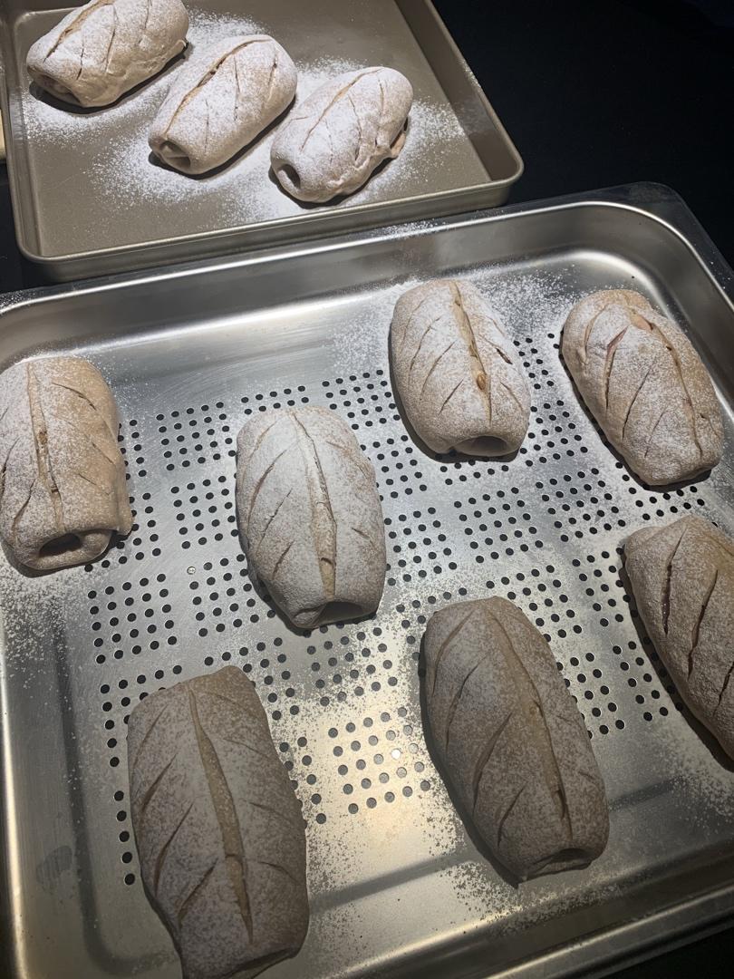 黑麦核桃红糖面包