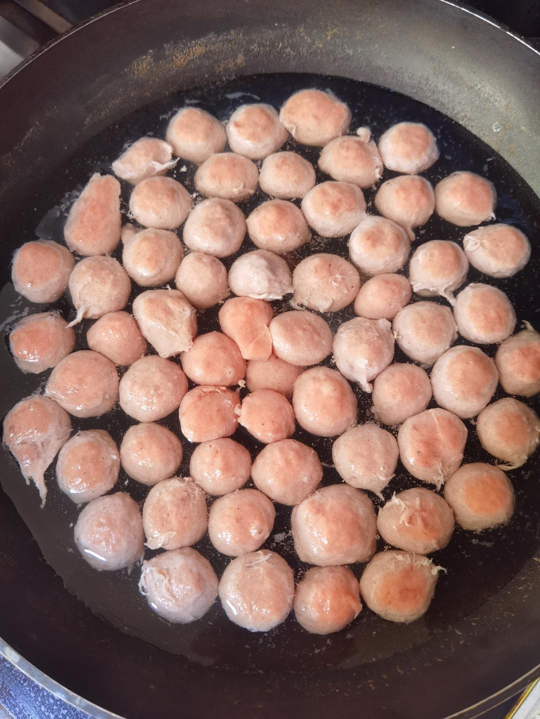 牛肉丸懒人版制作（潮汕牛肉丸）的做法 步骤7