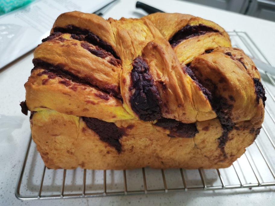 早餐吐司【南瓜紫薯】