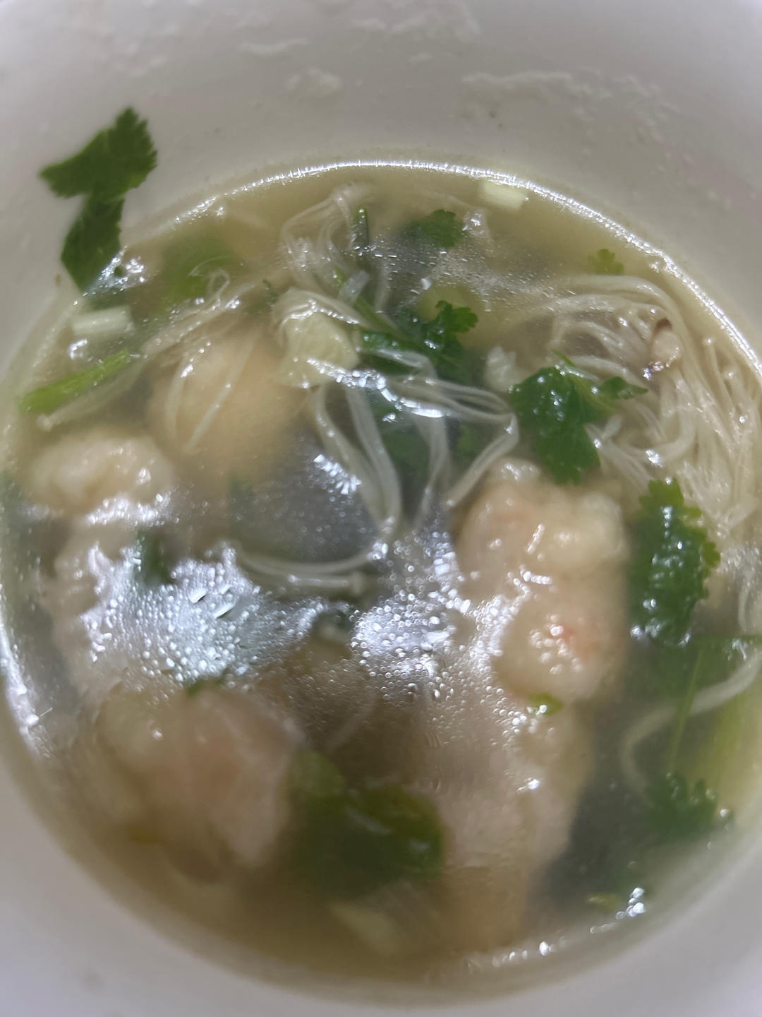 菌菇虾滑汤