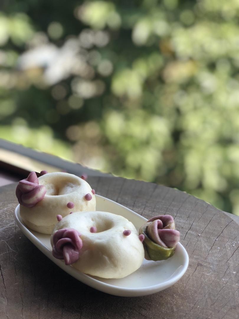 「原创」让你心动的甜甜圈馒头