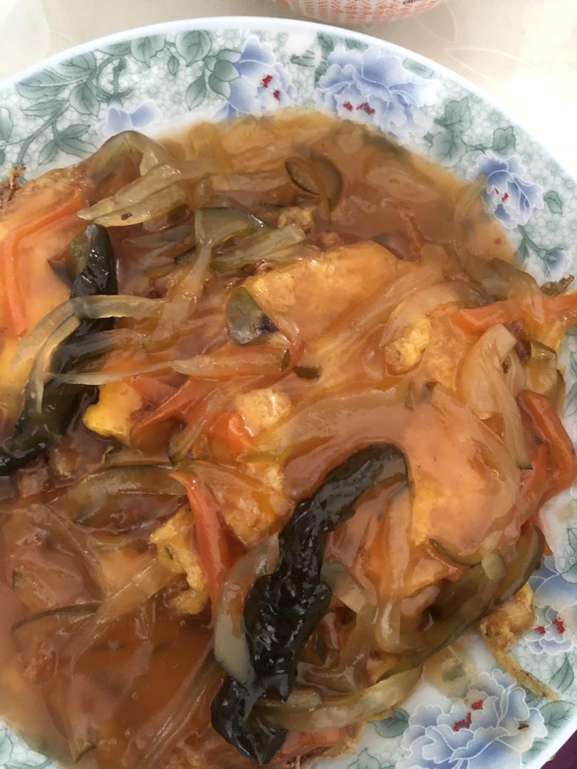 家常粤菜--五柳炸蛋