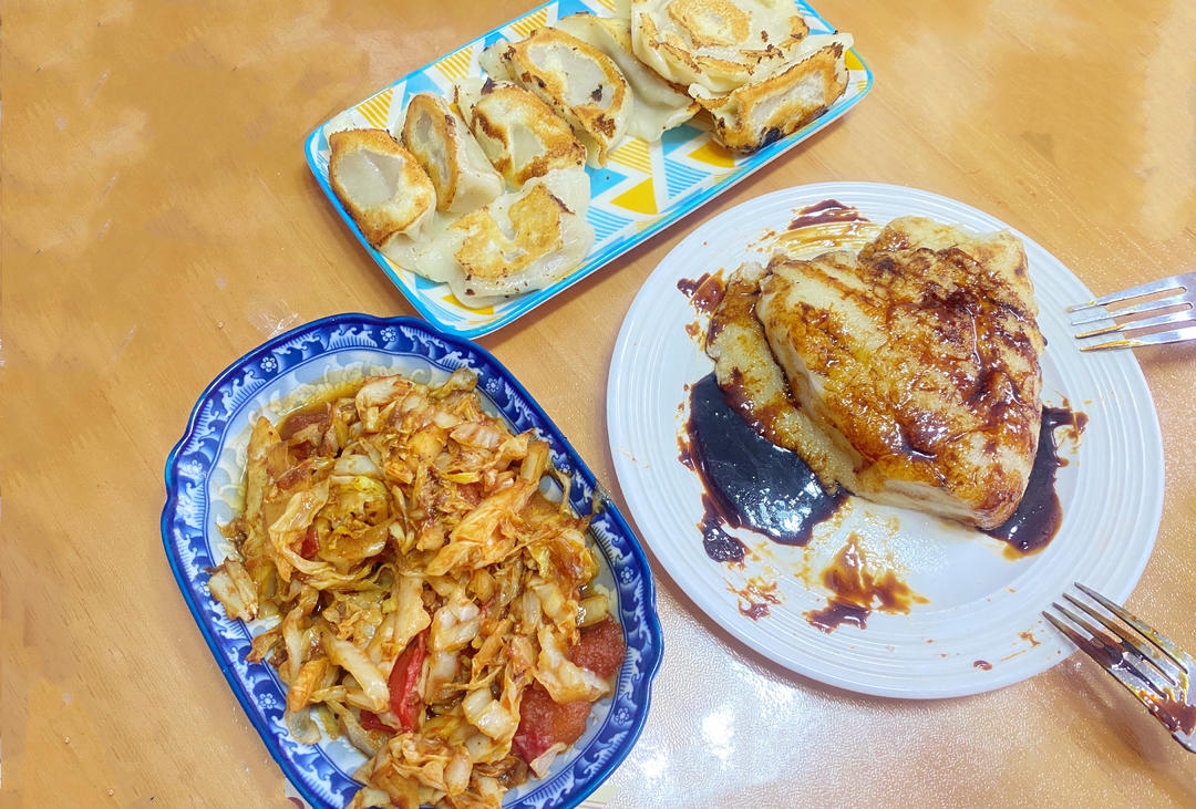 菜鸟也会的糯米粉煎饼