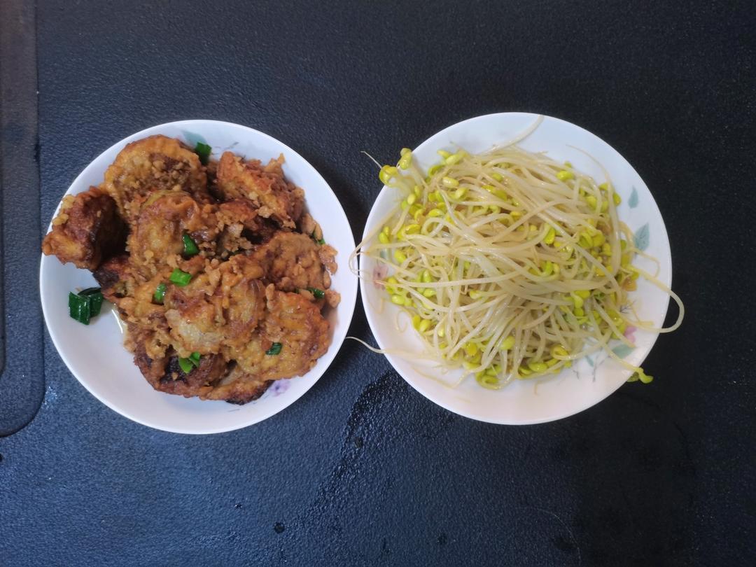 酥炸茄盒￨外酥里嫩