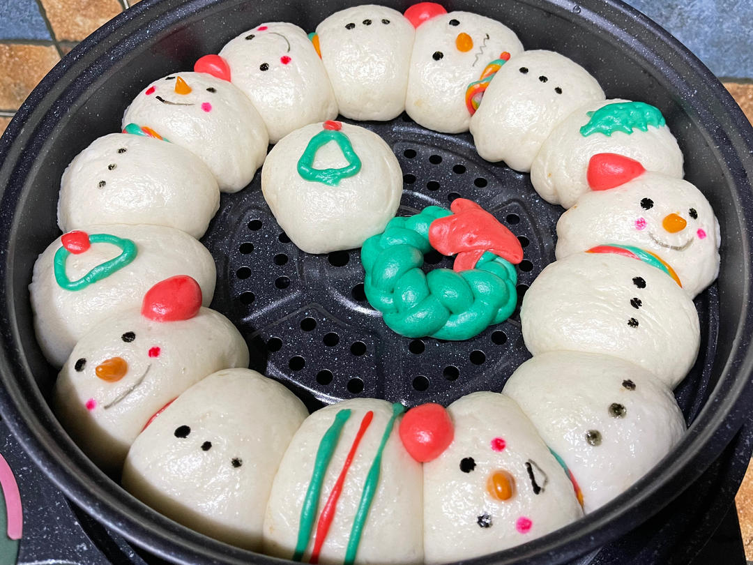 雪人⛄️馒头