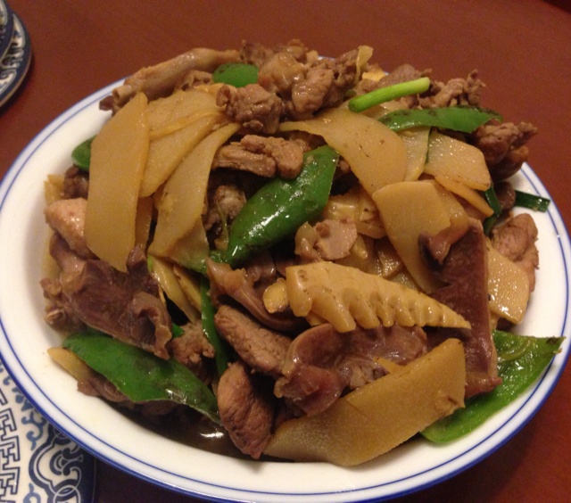 酸笋炒牛肉
