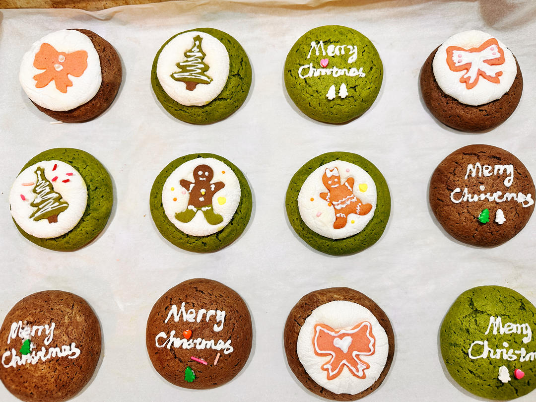 圣诞🎄饼干丨简单易做零失败
