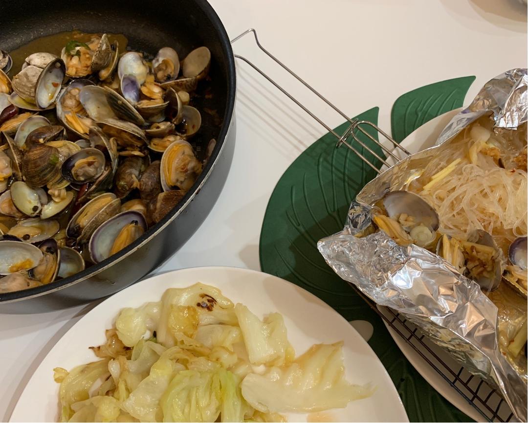 锡纸花甲粉丝