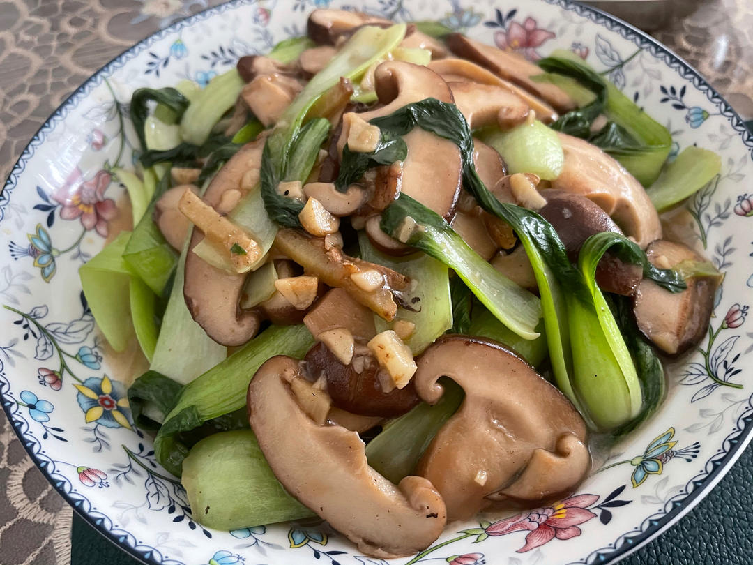 香菇油菜（简单快手）