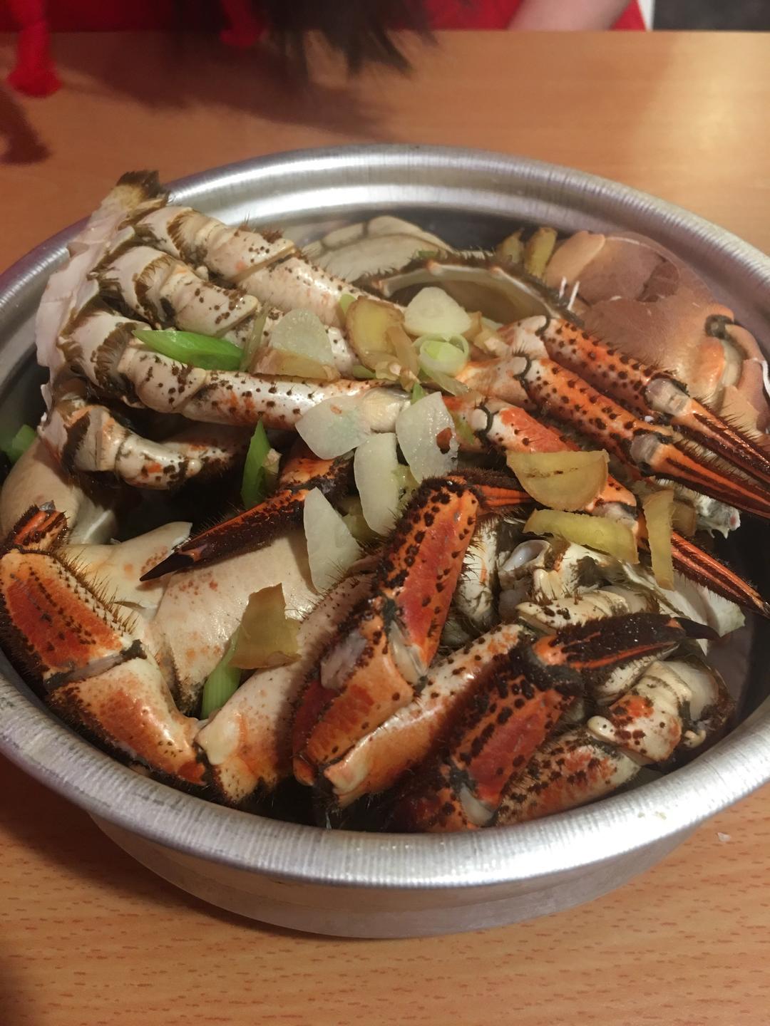 手机用户8643_0548做的超满足清蒸面包蟹