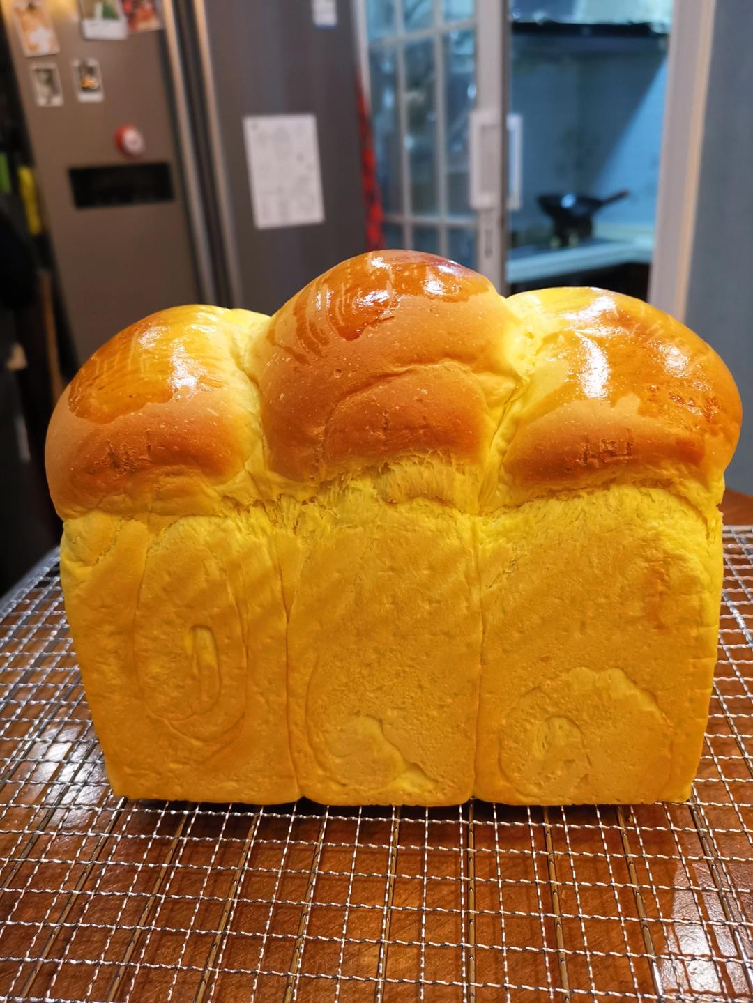 南瓜炼乳吐司