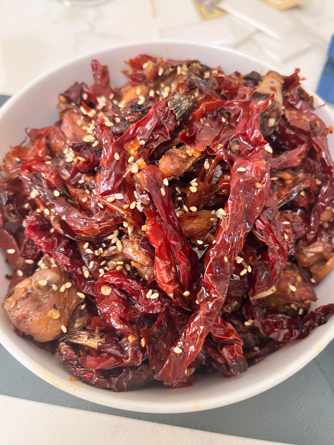 新疆柴窝堡辣子鸡（跟饭馆没差别）