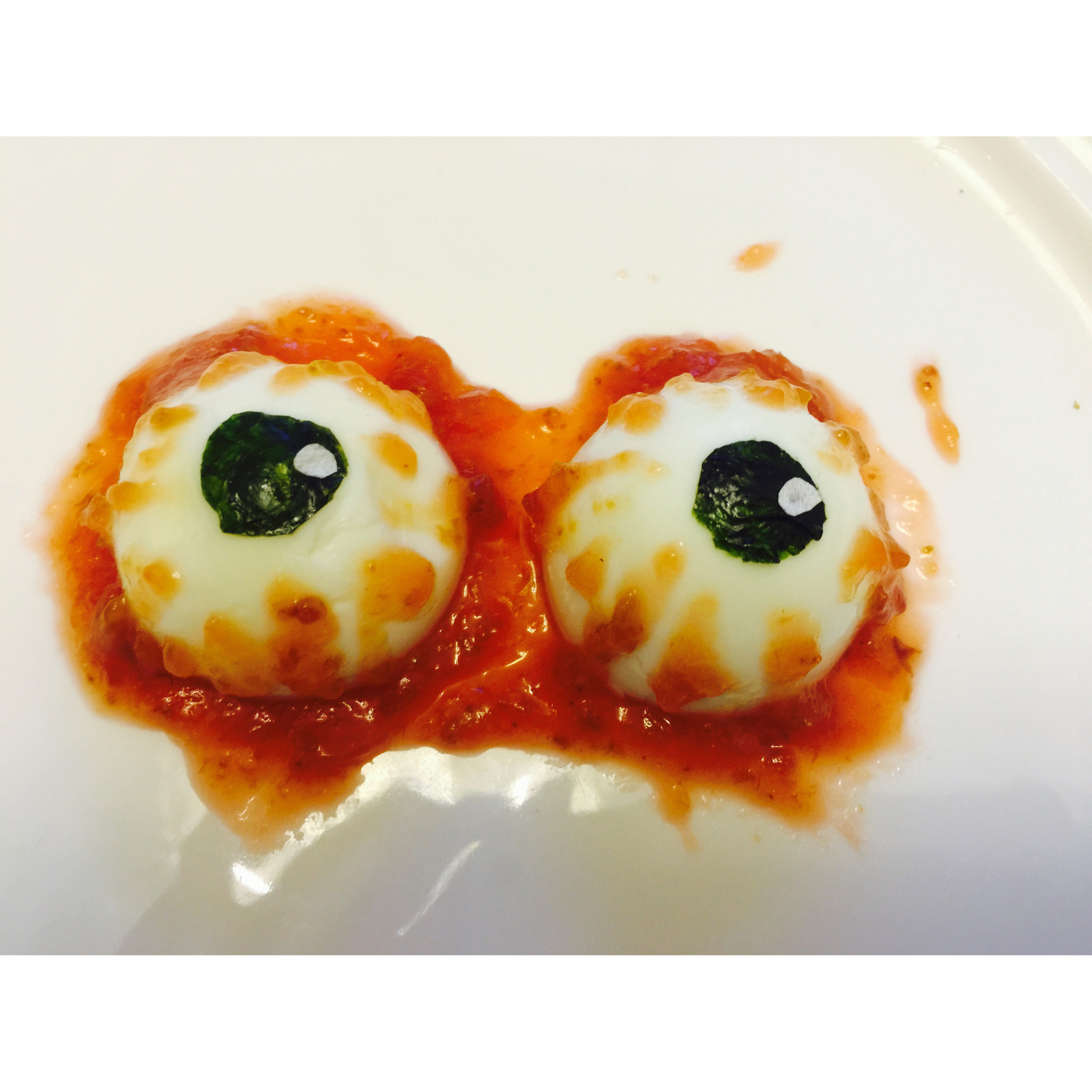 超快手万圣节眼球水煮蛋