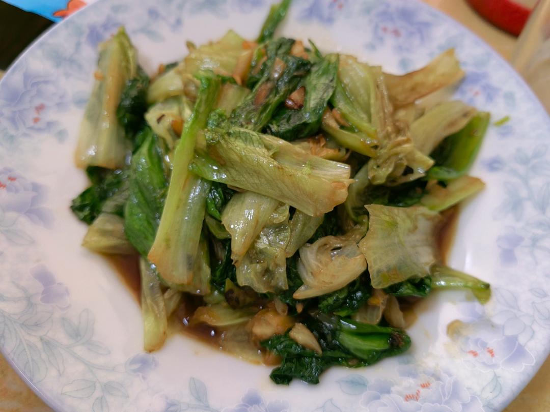小炒生菜太好吃