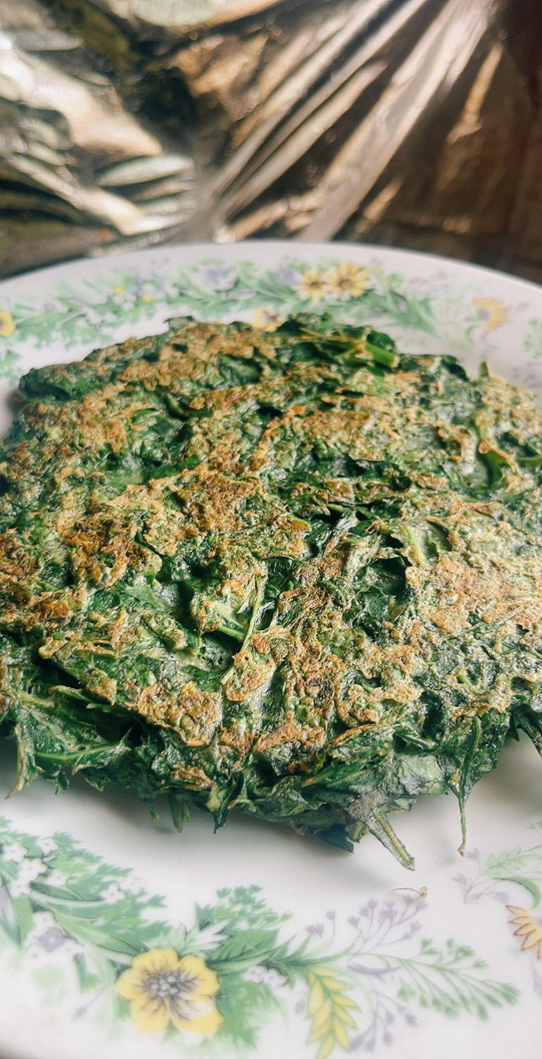 红薯叶锅塌子的做法