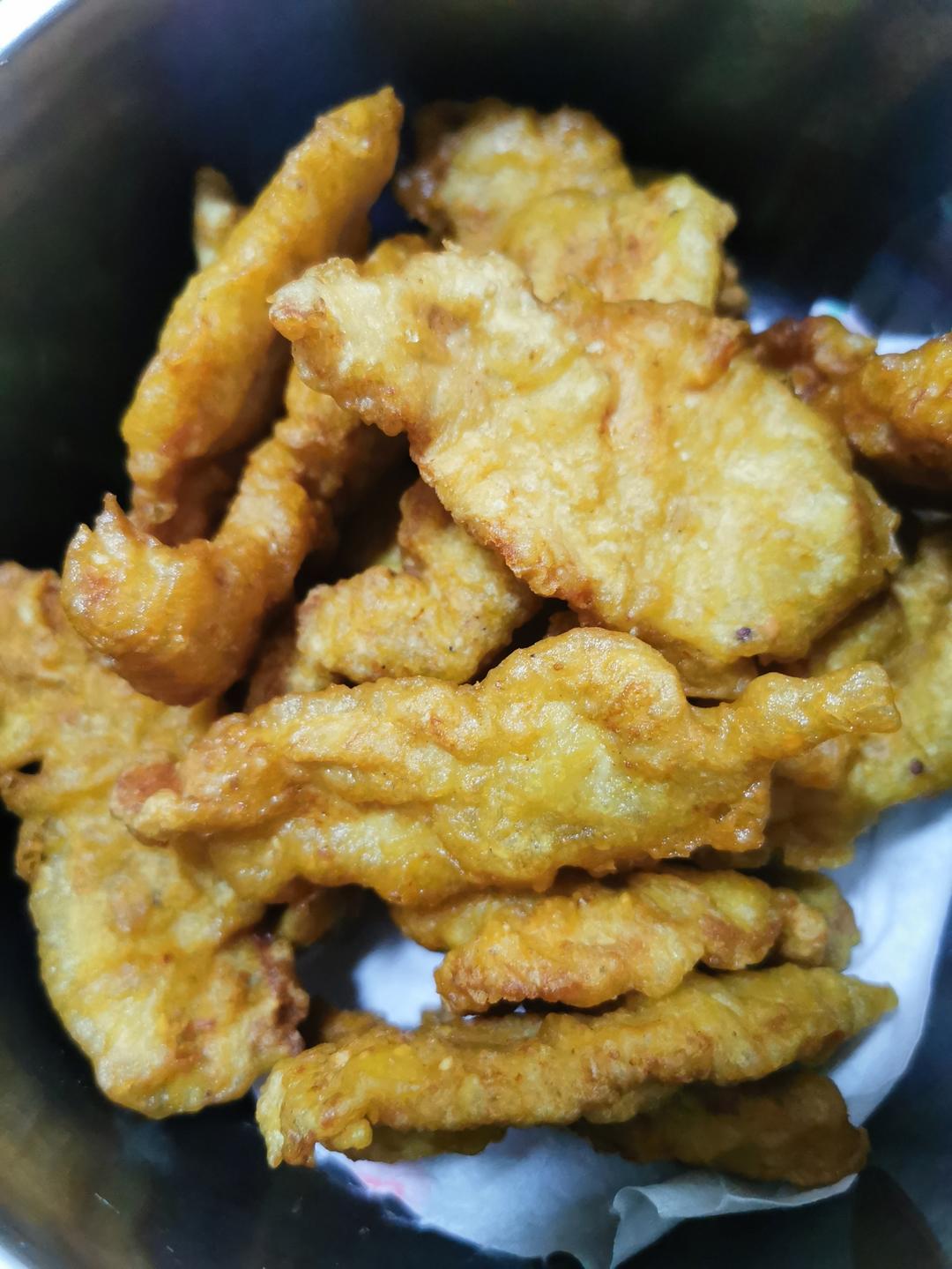 炸香酥肉片