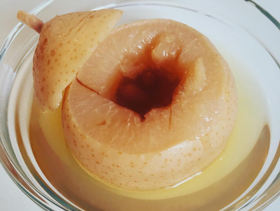 【冰糖雪梨汤】简单易学😋润肺生津止咳的做法