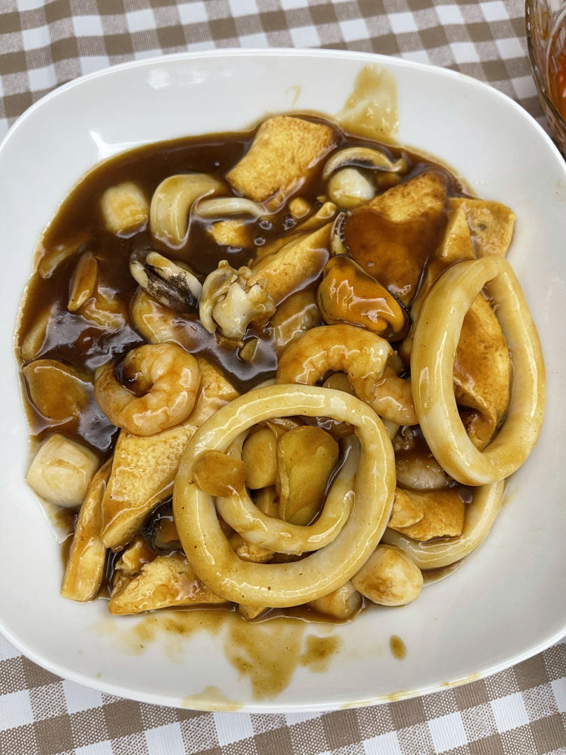 八珍豆腐~三鲜都不够，鲜掉眉毛！