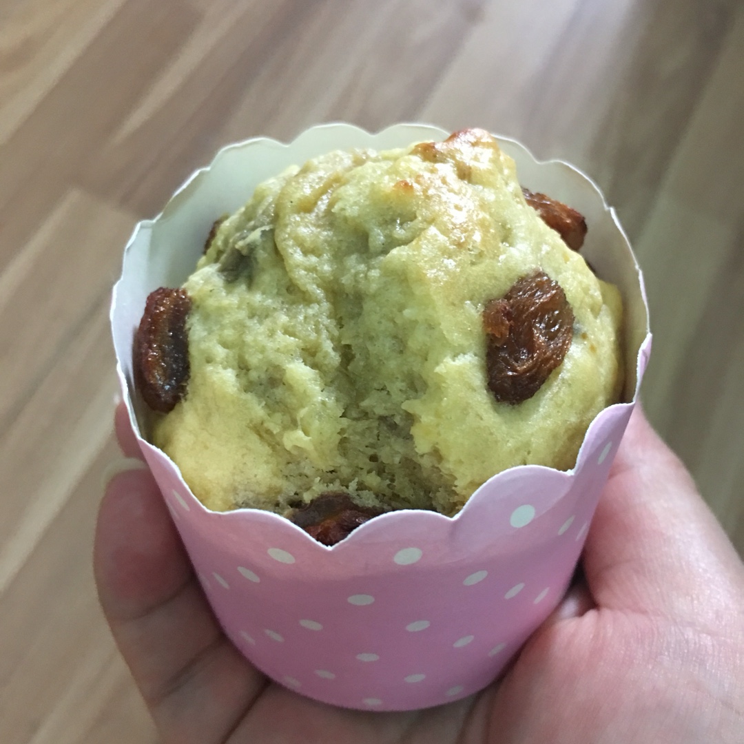 少女心的香蕉蔓越莓玛芬