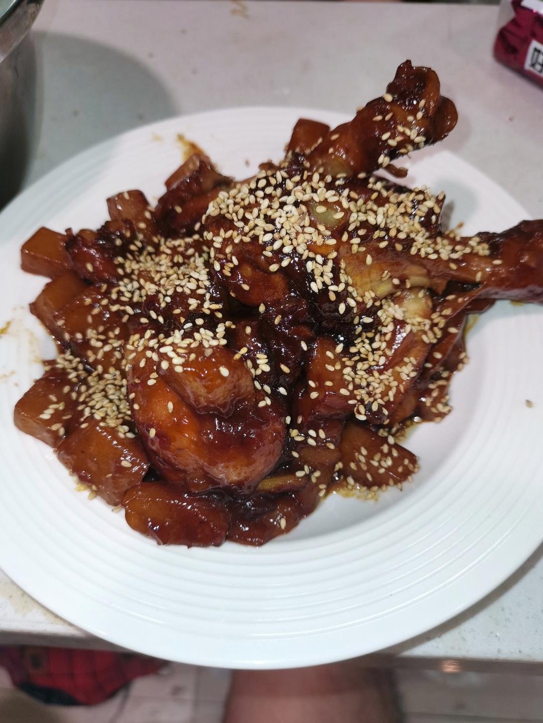 啤酒鸡腿（好吃简单的硬菜）